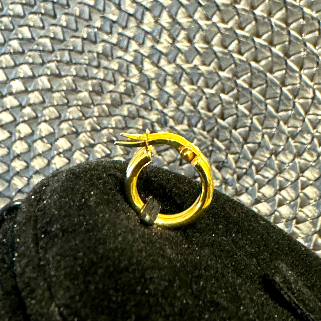 14 Kt Gold Baby Hoops